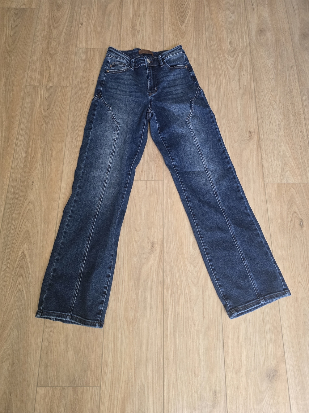 Judy Blue Dark Blue Straight Fit Jeans
